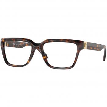 Versace VE 3357 Women's Eyeglasses Tortoiseshell Size 53 - Blue Light Block Available