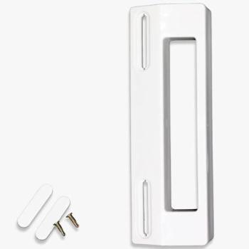 Tirador Frigorífico Universal ANAKEL HOME Blanco Adaptable 9-17 cm entre Agujeros con Tapas y Tornillos
