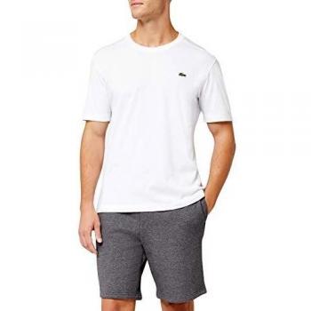 Lacoste Sport Regular Fit Ultra Dry Performance T-Shirt - White - 3XL