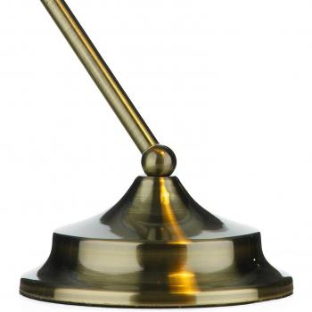 Lámpara de mesa Ranger latón antiguo 1 bombilla