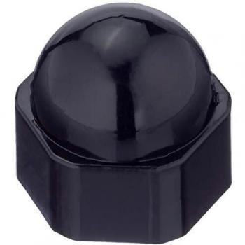 Cubiertas para tuercas de ruedas HP Autozubehör 19 mm Negro Plástico - 20 unidades