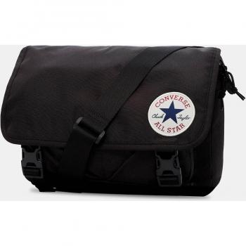 Bolso Messenger Chuck Taylor de Converse, color negro, tamaño único
