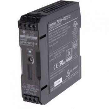 Omron Pro DIN Rail Power Supply, 15W, 12VDC, 1.2A