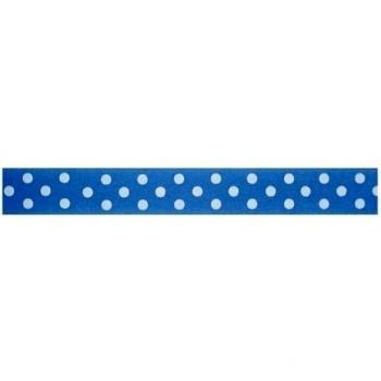 Guitarte distribuciones M288525 - Cinta base pasteles 24mmx25m lunares azul