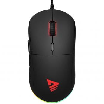 Ratón Gaming SAVIO GAMBIT 12000 DPI, Opción Óptica, 8 Botones, ARGB, LED, Cableado, Color Negro