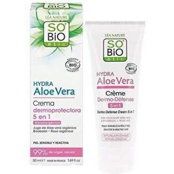 SO'BIO ETIC Crema DERMOPROTECTORA 5en1 50ml. Bio, Negro, Estandar