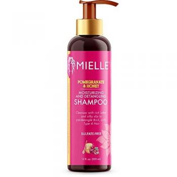 Mielle Pomegranate & Honey Moisturizing Detangling Shampoo for Curly and Wavy Hair (355 ml)