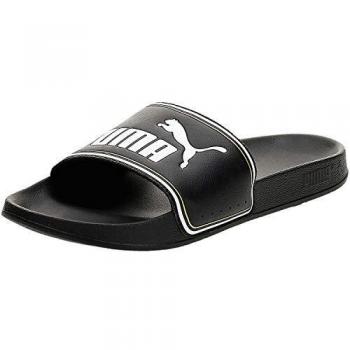 PUMA Leadcat FTR, Zapatos de Playa y Piscina Unisex Adulto, Negro Black Team Gold White, 35.5 EU