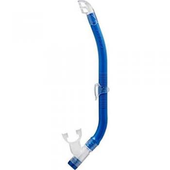 Cressi Top Colorama Tubo de Snorkeling, Unisex niños, Azul, Talla única