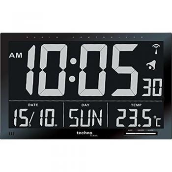 Technoline WS 8007 - Reloj Digital Controlado por Radio con Pantalla LCD Grande
