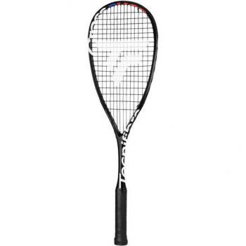 Tecnifibre Raqueta de Squash Cross Shot 23 Plateado, ligera, diseño aerodinámico, mango ergonómico, ideal para jugadores jóvenes y principiantes