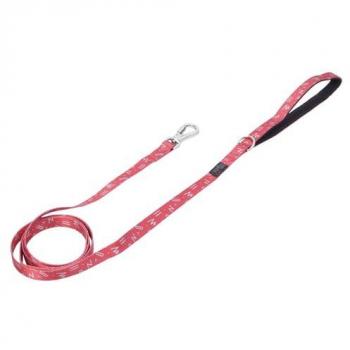 Correa para Perros Estampado Geommyn - Odye Talla S, Ideal para Salir a Pasear, Longitud 120 cm, con Manija y Hebilla, Mosquetón de Seguridad para Enganchar Collar o