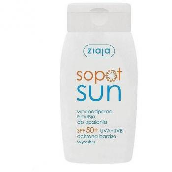 Emulsión Solar Wodoodporna Ziaja Sopot SPF 50+ 125 ml