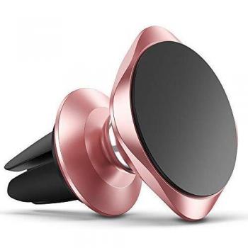 Warxin Soporte Movil Coche Magnético, Iman Móvil Coche Soporte para Ventilación Teléfono Soporte 360 Grados Rotación Universal con Rejillas del Aire para iPhone Samsung Huawei Smartphone-