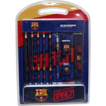 Set de papelería FC Barcelona Junior 61999 azul