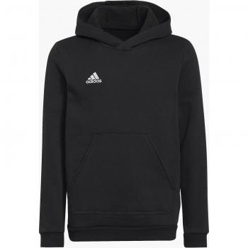 adidas Entrada 22 Sweat Hoodie for Boys, Black, 11-12 Years