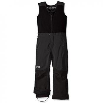Helly Hansen K Powder Vest Pant - Traje completo para niños, color negro, talla 116/6