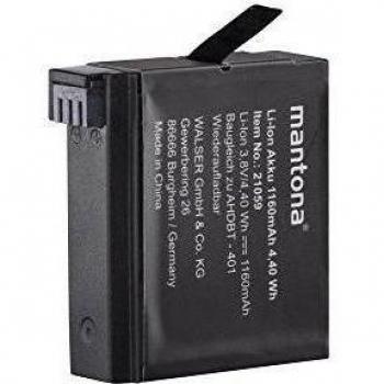 Mantona batería de Ion de Litio 1160 mAh