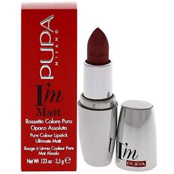 Pupa I'm Matt Lipstick - 010 Delicate Nude - Pure Color Matte Finish 3.5g