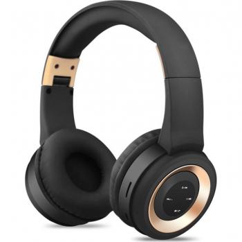 Auriculares Bluetooth Deportivos con Soporte para Tarjeta TF, Radio FM, AUX y Micrófono - Inalámbricos Azul y Rojo