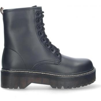 Botas militares negras para mujer cómodas con cordones PUNTOSALAO YY-8 VARIOS COLORES
