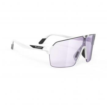 Gafas de sol fotocromáticas Rudy Project Spinshield Air ImpactX 2 Laser color blanco mate con lente lila