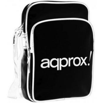 Approx APPNBR02B Bolso Retro para portátil de hasta 11 Pulgadas/iPad, Negro