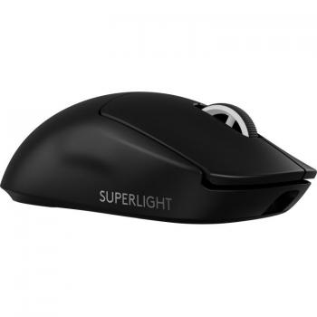 Logitech G PRO X Superlight 2 Wireless Gaming Mouse - Black, Right-hand, RF Wireless, Optical Sensor, 32000 DPI
