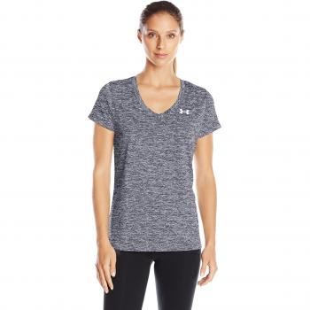 Under Armour Tech SSV Twist Camiseta Deportiva, Women, Azul 2, SM