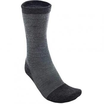 Calcetines Woolpower Skilled Liner Classic para Hombre en color Gris Oscuro/Grey, talla 45-48