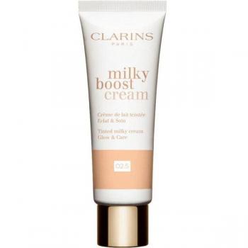 Clarins Milky Boost Cream Tinted Moisturizer - Shade 02.5 (Milky Beige) 45ml