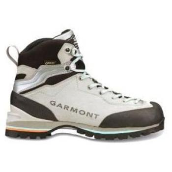 Calzado de Montaña Mujer ASCENT GTX WMN - Zapatillas de montaña impermeables GARMONT Ascent Gtx (Gris claro/Verde claro)