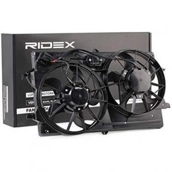 Ventilador de motor RIDEX 508R0062 para FORD Focus Mk1, Radiador, Plástico, 300mm, 4.382kg