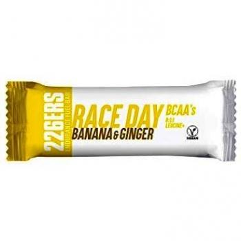 226ERS RDB Endurance & Energy Bars, Barrita Energética Veganas, Sin Gluten, Plátano y Jengibre - 1 x 40 g