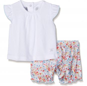 Petit Bateau 21997, Ropa de Bautizo Bebé Niñas, Multicolor