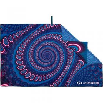 Toalla de viaje reciclada SoftFibre Lifeventure Gigante 150 x 90 cm, compacta, ligera, de secado rápido y con diseño antiarena
