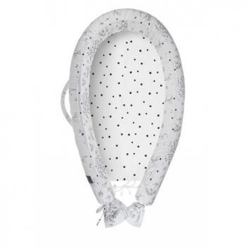 Cuna Nido Bebé Bloom Sleepee: Cuna nido para bebés, diseño ergonómico, estructura de madera, colchón suave y transpirable, fácil de transportar, adaptada para el descanso seguro del bebé