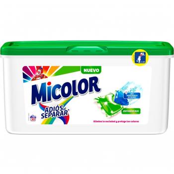 Micolor Adiós Al Separar Detergente para Ropa - 30 Cápsulas