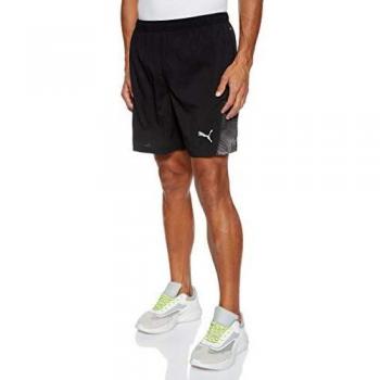 Puma Last Lap 7 Graphic Short Pantalón Corto, Hombre, Black, S