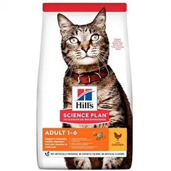 Hills Pet Nutrition S.L. SP Feline Adult Pollo 10Kg 604174 500 g
