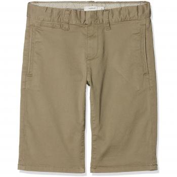 NAME IT Nkmryan Twianders Chino Shorts AD, Pantalones Cortos para Niños, Beige