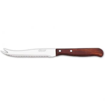 Arcos Serie Latina, Cuchillo para Queso, Hoja serrada de 105 mm, Mango Madera