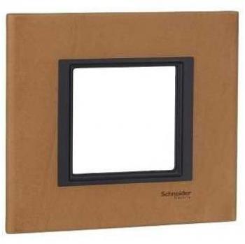 Schneider Electric MGU68.002.7P1 Marco Clase 1 elemento, Cuero Sahara