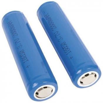Baterías recargables 18650 para linterna frontal
