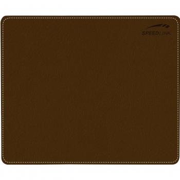 Speedlink Notary Soft Touch - Alfombrilla de ratón, color marrón