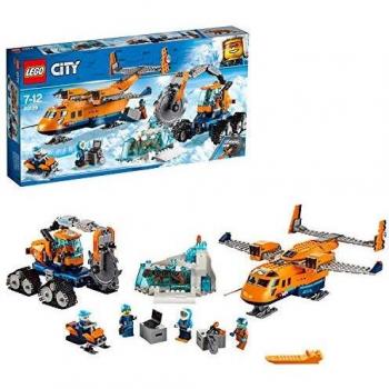 LEGO City - Ártico: Avión De Suministros, Juguete de Construcción de Aventuras con Vehículos y Muñeco de Tigre para Niños de 7 a 12 Años