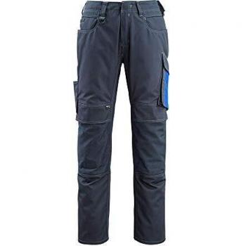 Pantalón de Trabajo Mannheim Negro-Azul 82C60