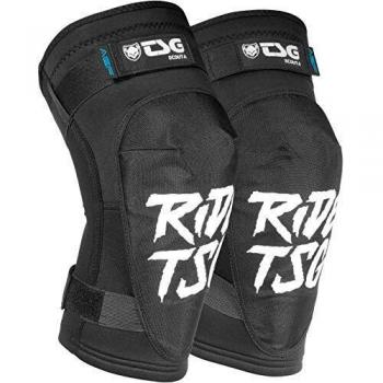 TSG Scout A Rodillera Regular, Unisex Adulto, Negro Ripped, Large