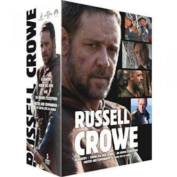 Coffret Russell Crowe : Robin des Bois + Gladiator + Master & Commander + Noé + Un homme d'exception [Francia] [DVD]