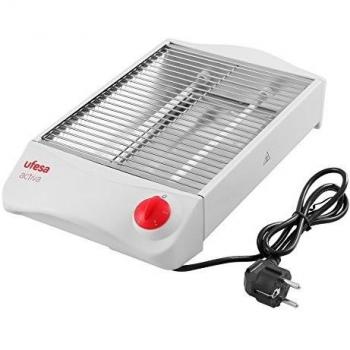 Ufesa TT7913 Activa - Tostador plano, 650W, Selección grado de tostado, Bandeja recogemigas